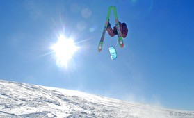 snowkite en sierra nevada (espagne) - f.ingrosso