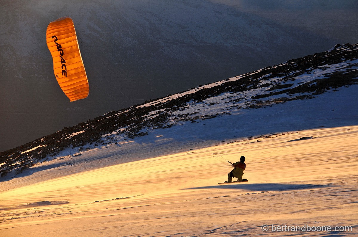 Snowkite trip en Crète