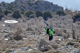 Trip Snowkite - Kitesurf en Crête (GR).Johann Civel .Psiloritis mountain