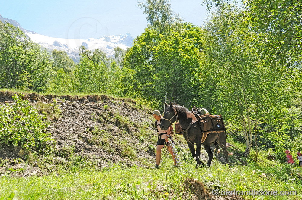 randonnée a La Grave