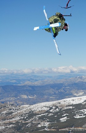 snowkite en sierra nevada (espagne) - j.josserand