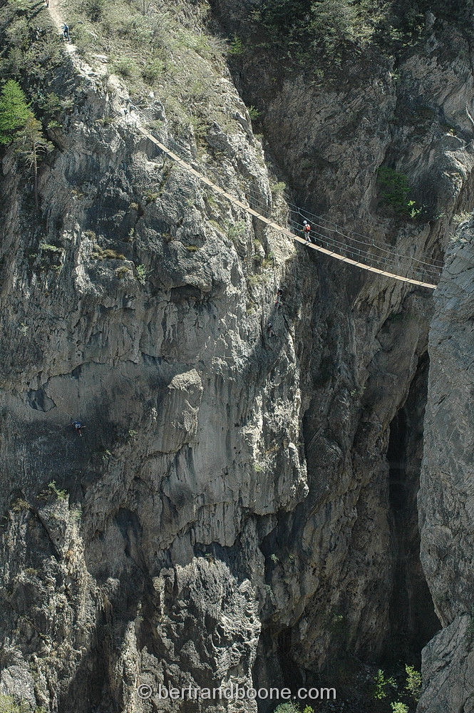 Via Ferrata des gorges de la Durance- Htes Alpes- France