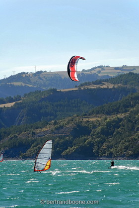 lac de serre-ponçon - hautes alpes - Fr