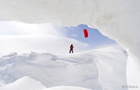 Guillaume Chastagnol - Snowkite a Ercyes en Turquie