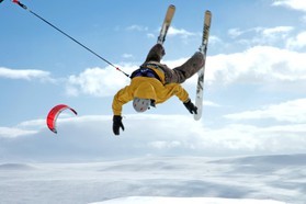 Fabio Ingrosso-snowkite en Norvege 2006