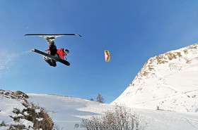 Johann Civel - snowkite au col du Lautaret (05)
