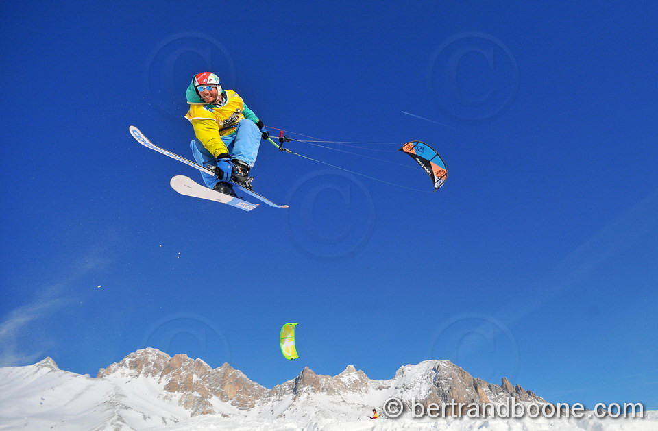 Snowkite Masters 2016 - Serre Chevalier - 05 France