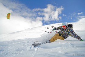 Fabio Ingrosso - snowkite au Liban