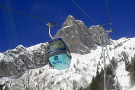 snowkite en Slovénie - Kanin