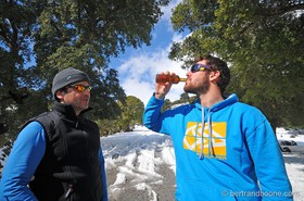 Snowkite trip en Crète