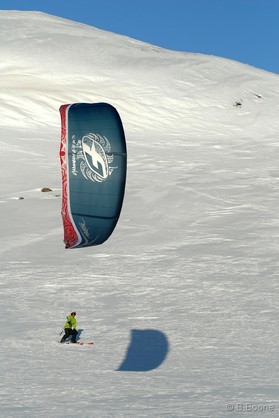 Bjorn Kaupang-Snowkite-Haugastol-Norway