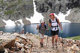 randonnée a La Grave: vers refuge chancel - 05 - Fr