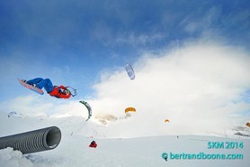 Snowkite Masters 2014 - Serre Chevalier - 05 France