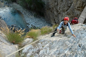 via ferrata des gorges de la Durance (05)