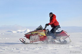 Siggi - snowkite en Islande