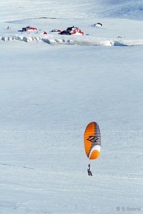 Fabio Ingrosso-Snowkite-Haugastol-Norway