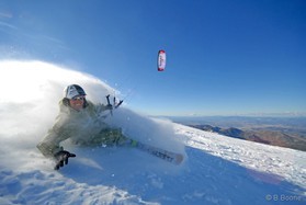 snowkite en sierra nevada (espagne) - j.josserand