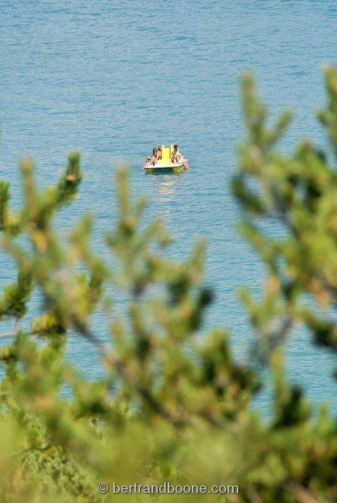 lac de Serre Ponçon - Hautes Alpes - France